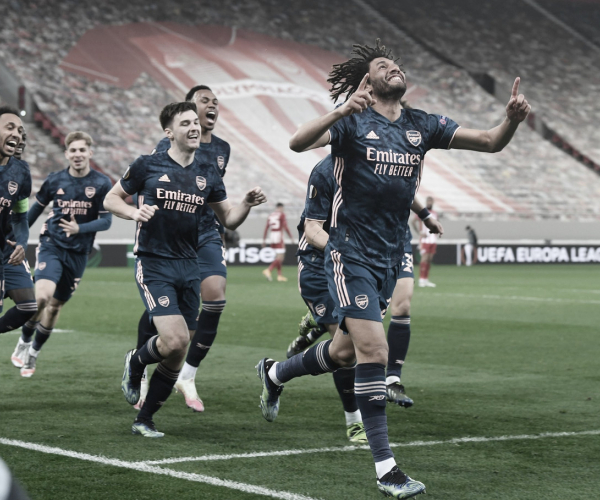 Arsenal vence Olympiacos fora de casa e encaminha vaga às quartas da Europa League