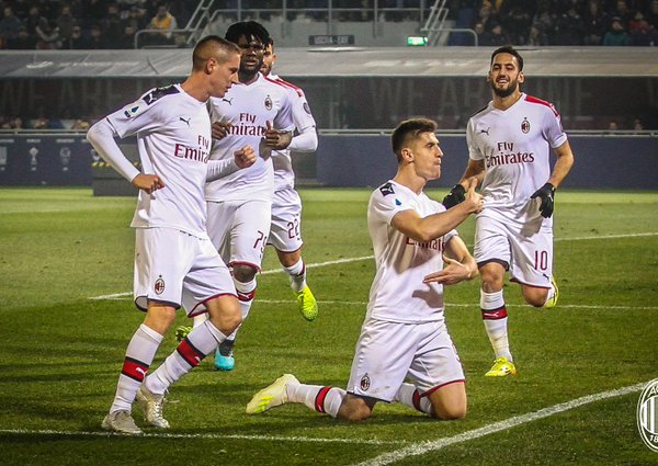 Serie A - Un Milan in crescita batte il Bologna per 3-2