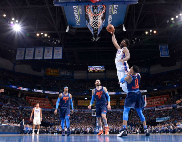NBA Week 15 : Westbrook postérisé , la NBA félicite le Process