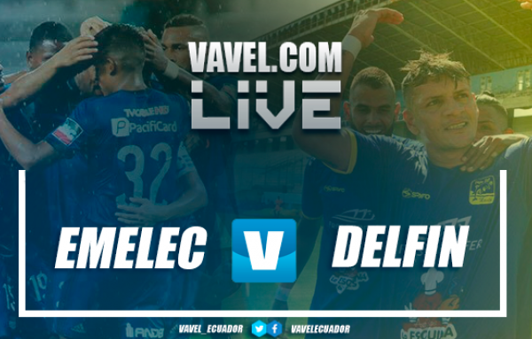 Emelec y Delfín conservan su invicto y con ello el liderato del torneo (1-1)