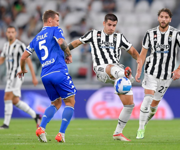 Goles y resumen del Empoli 0-2 Juventus en Serie A 2023