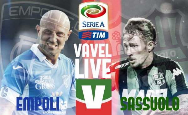Live Empoli - Sassuolo, risultato partita Serie A 2015/16  (1-0)