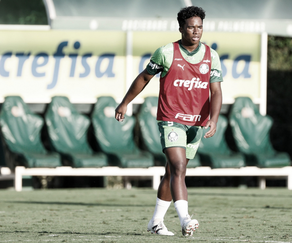Elenco do Palmeiras faz treino de bola parada e encerra a preparação para a decisão do Paulistão 2024 