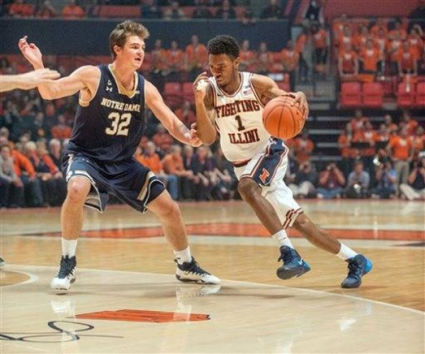 Illinois Falls To Notre Dame In First Game Back At Renovated State Farm Center