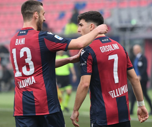 Il Bologna vince nel finale: Bani regala i tre punti ai suoi (2-1)