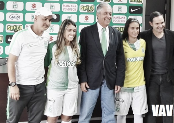 Atlético Nacional presentó su equipo profesional femenino para el 2018
