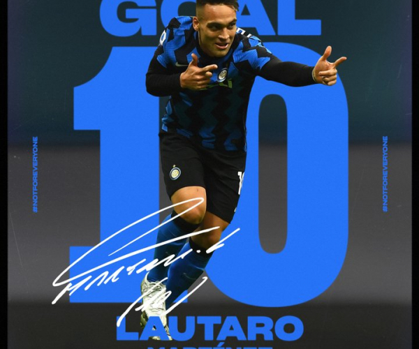 L'Inter dilaga 6-2: battuto il Crotone grazie ad una tripletta di Lautaro Martinez