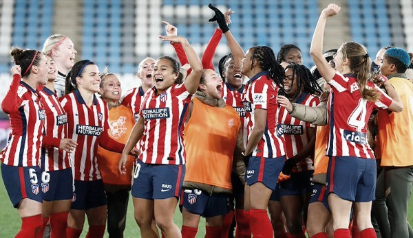 El Atlético de Madrid fem avanzó a la final de la Supercopa de España