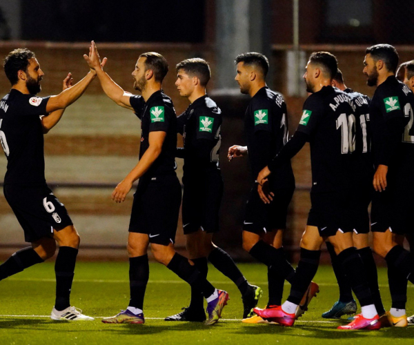 El Granada CF pone rumbo a cuartos de Copa tras golear al Navalcarnero