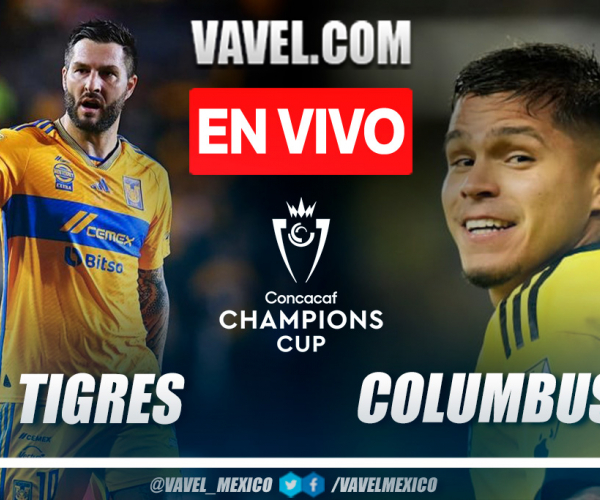 Goles y resumen del Tigres (3) 1-1 (4) Columbus Crew en la CONCACAF Champions Cup