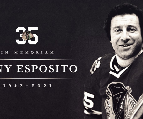 Fallece Tony Esposito, el legendario portero de Chicago Blackhawks