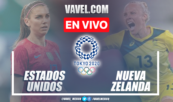Resumen y mejores momentos del Estados Unidos 6-1 Nueva Zelanda Femenil en Tokio 2020