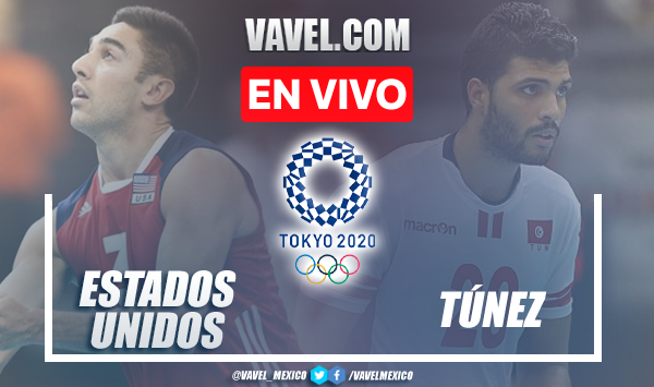 Resumen y mejores momentos del Estados Unidos 3-1 Túnez en Voleibol Varonil en Tokio 2020