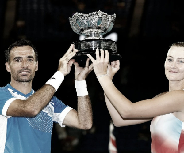 Abierto de Australia: Kristina Mladenovic e Ivan Dodig se coronan en dobles mixtos