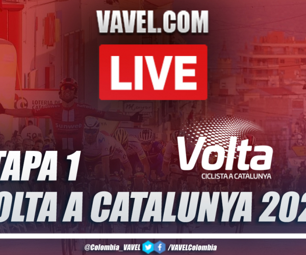 Resumen etapa 1 Volta a Catalunya 2021 en Calella
