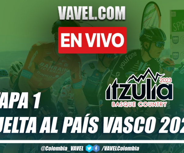 Resumen etapa 1 Vuelta al País Vasco 2023 entre Vitoria Gasteiz y Labastida