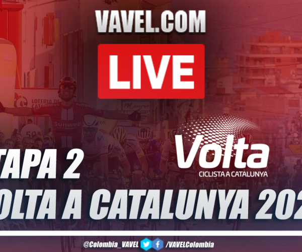 Resumen etapa 2 Volta a Catalunya 2021 en Banyoles (CRI)