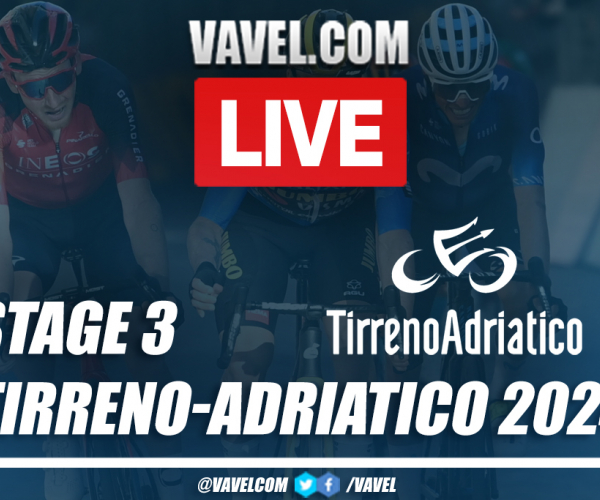 Highlights and best moments: Tirreno-Adriatico 2024 Stage 3 between Volterra and Gualdo Tadino