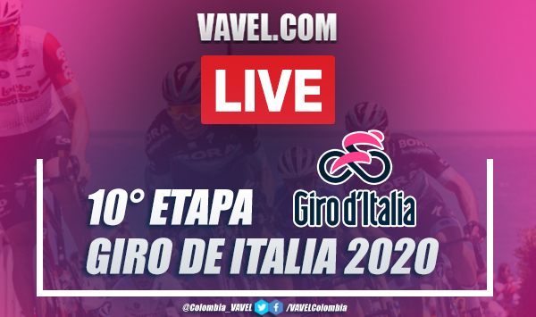 Giro de Italia 2020 en vivo, etapa 10: resumen Lanciano - Tortoreto