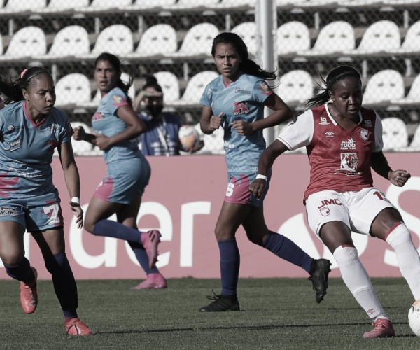 Santa Fe rugió en su debut por Copa Libertadores Femenina