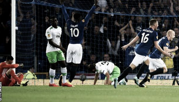 Toffees too tough to chew for Wolfsburg