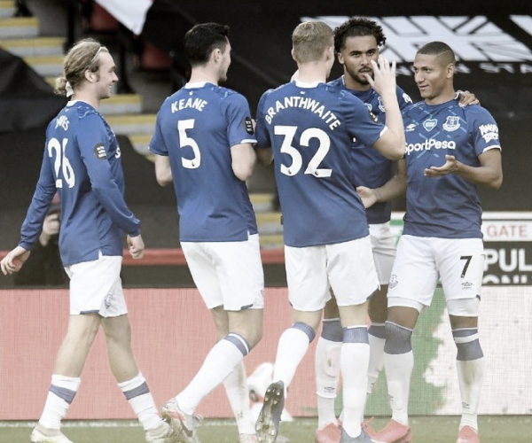 Com gol de Richarlison, Everton derrota Sheffield United pela Premier League