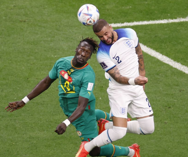 Inglaterra gana y elimina a Senegal