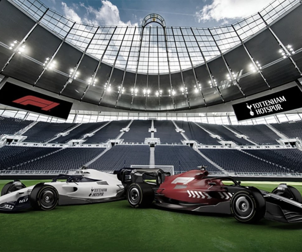 Fórmula 1 anuncia parceria com o Tottenham Hotspur 