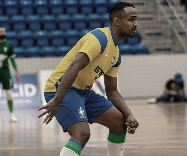 De volta à Seleção, Higor sonha com a Copa do Mundo de Futsal e valoriza união do elenco do Brasil