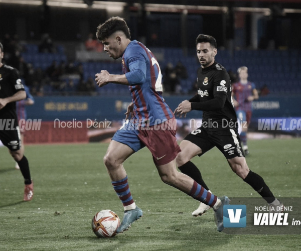 Resumen FC Andorra vs Barça B  Primera RFEF 2022 (2-1)