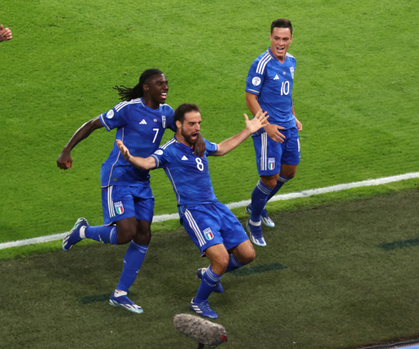 Goles y resumen del Italia 5-2 Macedonia del Norte en Eliminatorias Euro 2023