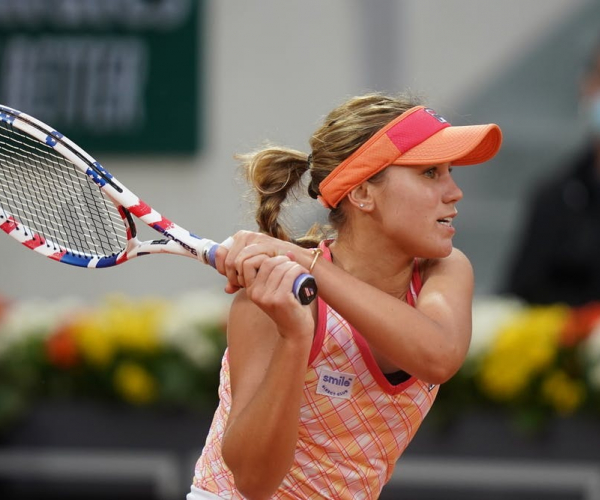 French Open: Sofia Kenin survives test against Liudmila Samsonova