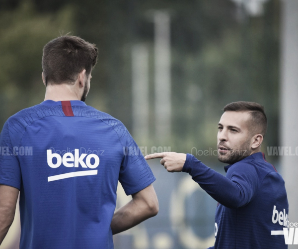 El Fútbol Club Barcelona se entrena sin Ansu Fati y Leo Messi