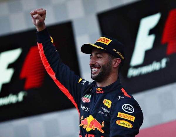 F1, Red Bull - Successo Ricciardo, ma Verstappen è ancora out