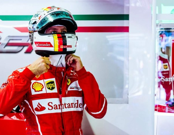 F1, Ferrari - Vettel: "Grazie a tutti, l'auto era perfetta. Ora sotto per la gara"