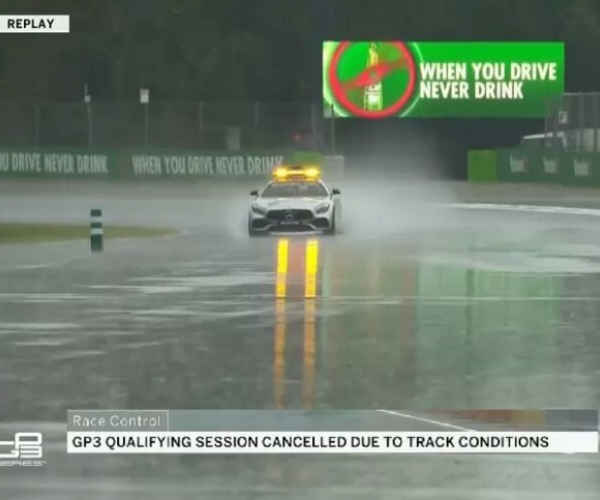 F1, Gp d'Italia - La pioggia sorprende tutti: PL3 posticipate
