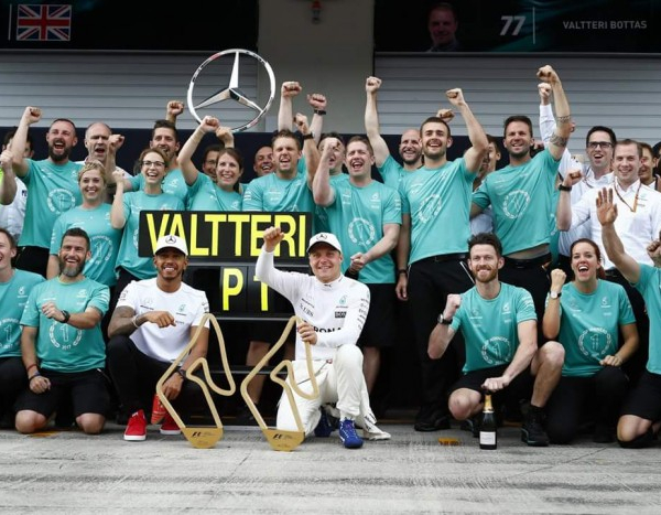 F1, Mercedes - UFFICIALE: Valtteri Bottas rinnova per il 2018