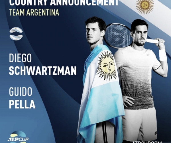 ¿En qué grupo quedó Argentina tras el sorteo de la ATP Cup?