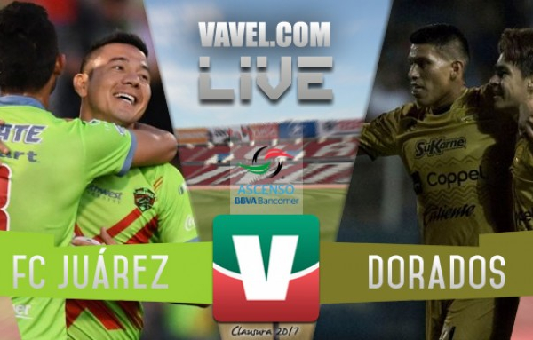 Resultado del Juárez 1-0 Dorados de la Semifinal del Ascenso MX 2017