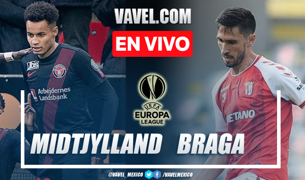 Goles y resumen del FC Midtjylland 3-2 Sporting Braga en UEFA Europa League 2021