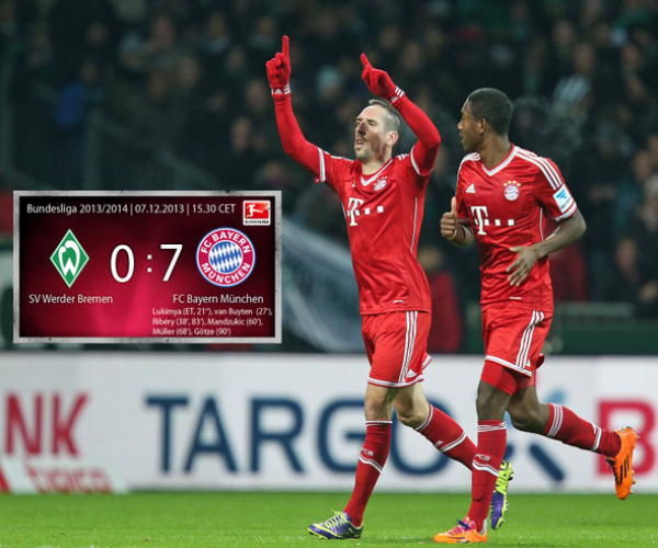 Le Bayern et Ribéry humilient le Werder!
