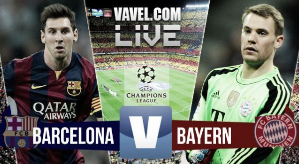 Live Barcellona - Bayern Monaco in risultati Champions League (3-0)