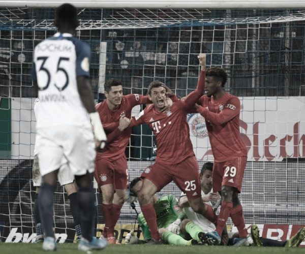 Bayern de Munique sofre, mas elimina Bochum de virada pela Copa da Alemanha