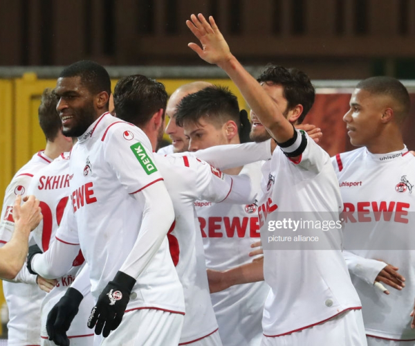 SC Paderborn 1-2 FC Koln: The Billy Goats move to within 4 points of the Europa League places with another win 