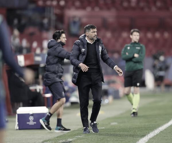 Sérgio Conceição reclama de arbitragem e defende jogadores do Porto: "Foram fantásticos"