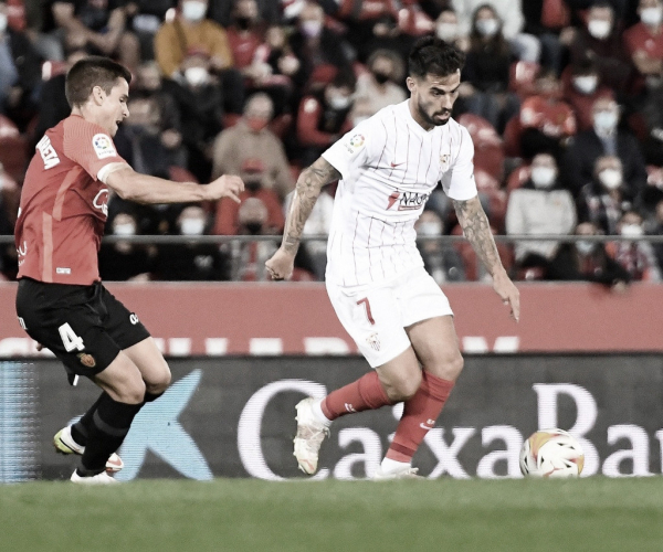 El Sevilla se queda relamiendo la victoria ante el Mallorca