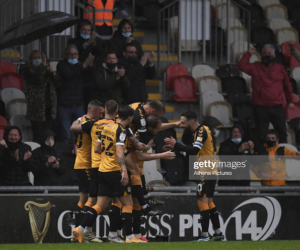 Newport County 2-0 Forest Green Rovers: Exiles excel as Dolan wonder strike inspires play-off advantage 
