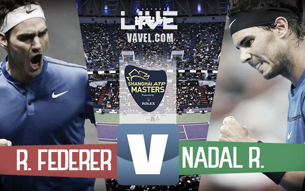 Risultato Federer - Nadal in diretta, LIVE finale Shanghai - Federer trionfa! (2-0)