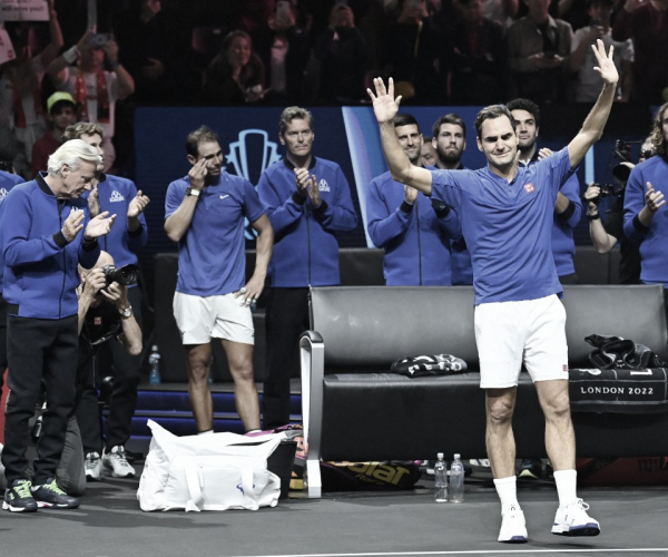Roger Federer cierra una era histórica en el tenis 