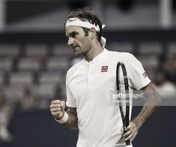Federer logra una victoria convincente ante Nishikori